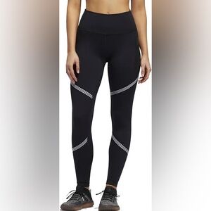 Adidas Black High-Waisted Athletic Leggings